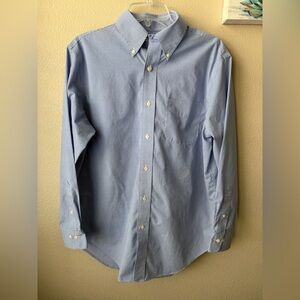 Ralph Lauren 15 1/2 32/33 Men’s White/Blue Long Sleeve Button Up Shirt